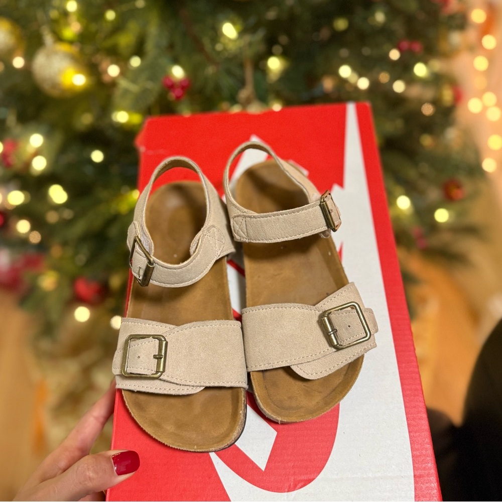 Kids Beige Sandals